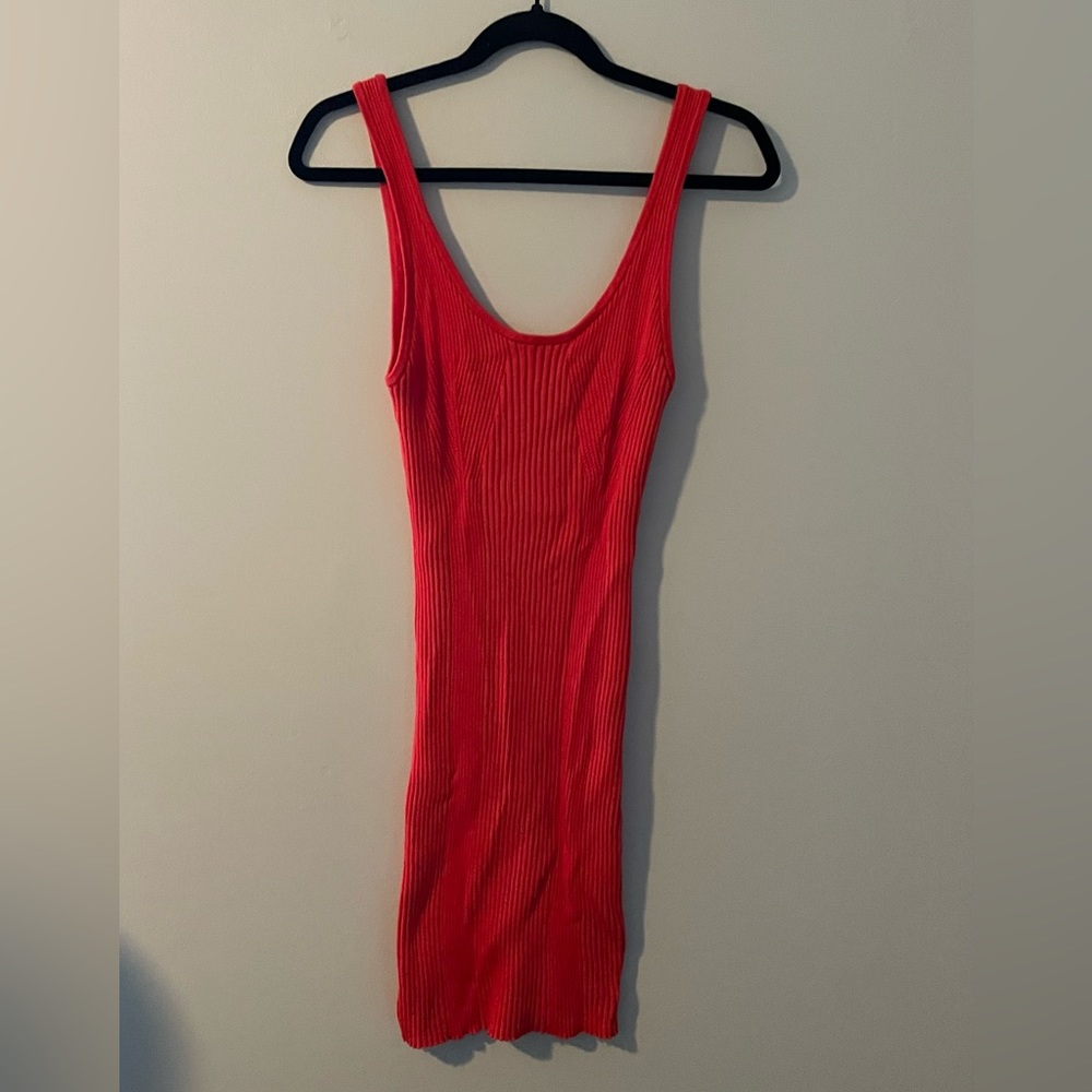 H&M orange dress